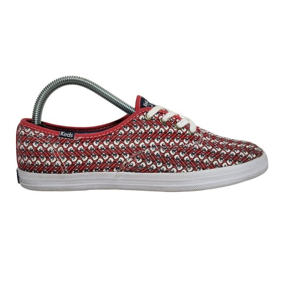 Keds x TAYLOR SWIFT Sneaker Red Guitar Shoe - Picture 1 of 10